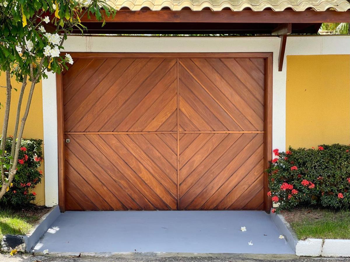 Bangalo De Madeira Em Condominio De Praia Camaçari Екстериор снимка